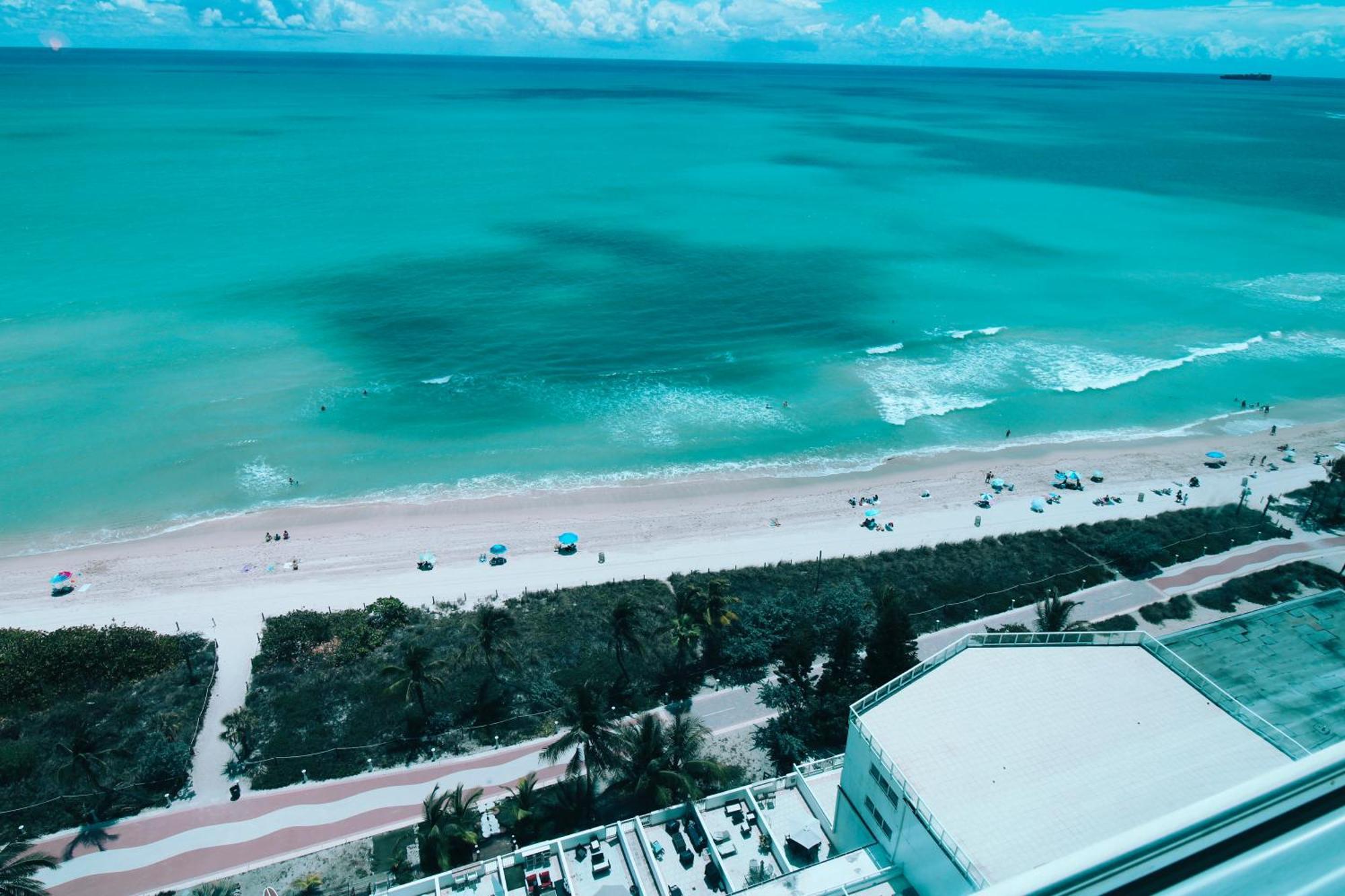 Castle 1733 Ocean View Studio With Direct Beach Access, Pool, Tennis & Free Parking Miami Beach Kültér fotó