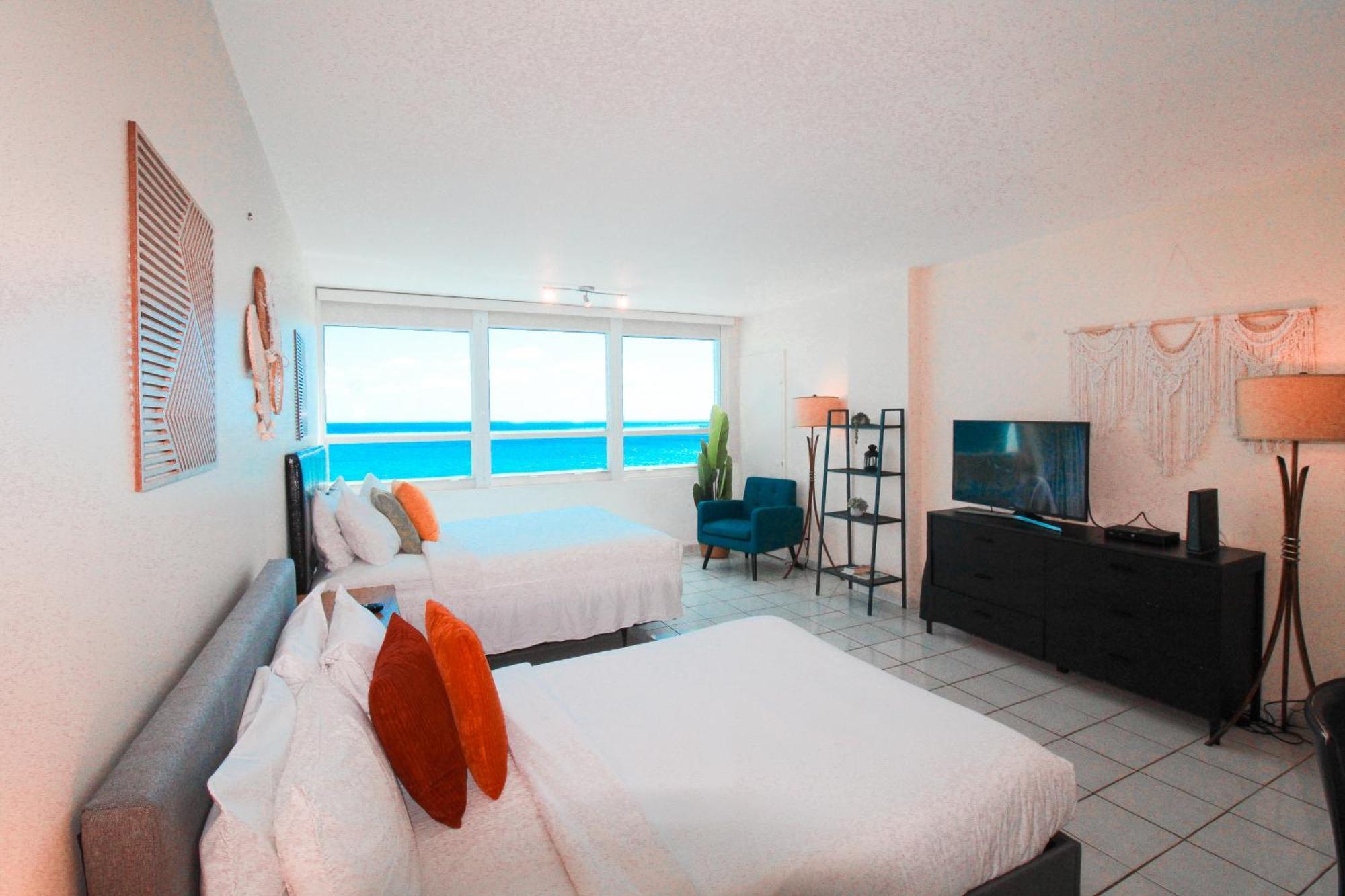 Castle 1733 Ocean View Studio With Direct Beach Access, Pool, Tennis & Free Parking Miami Beach Kültér fotó
